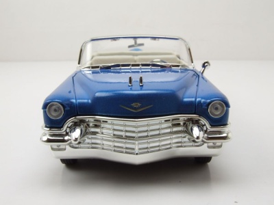 Cadillac Eldorado Convertible 1956 blau mit M&Ms Figur Modellauto 1:24 Jada Toys