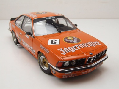 BMW 635 CSI E24 #6 Jägermeister 1984 orange H. Stuck Modellauto 1:18 Solido