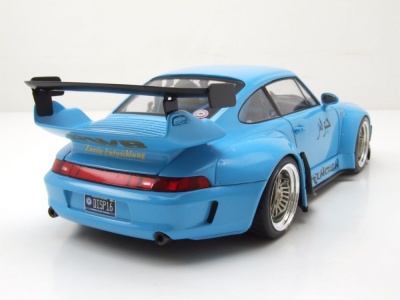 Porsche RWB RAUH-Welt Body Kit Shingen blau Modellauto...