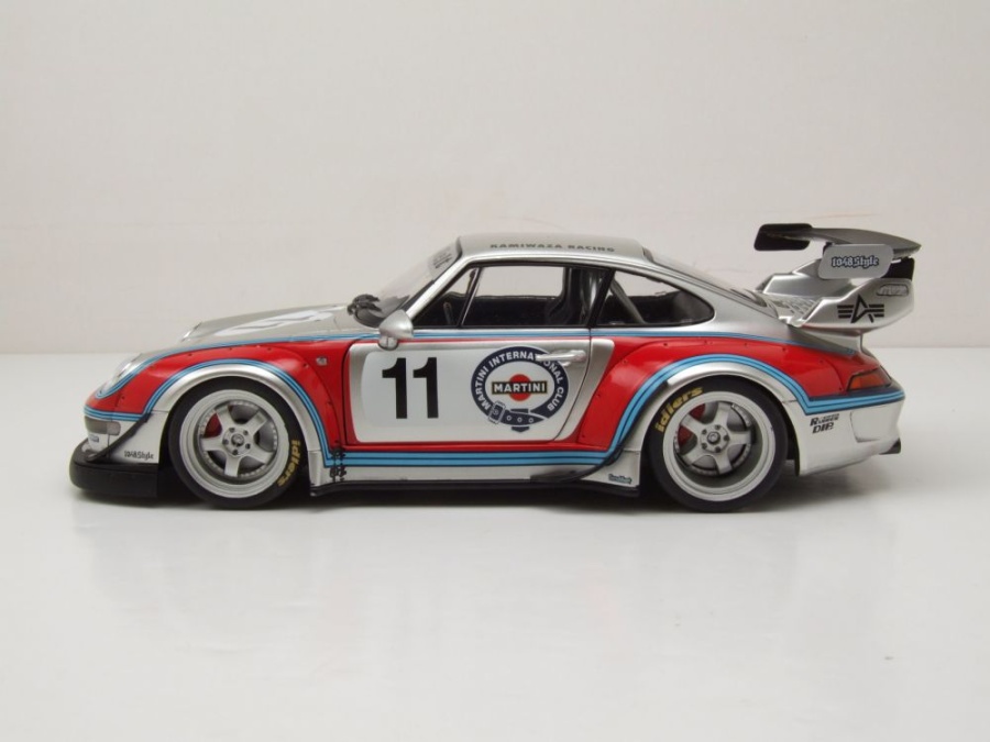 PORSCHE RWB RAUH-WELT #11 Corps Kit Martini 2020 Gris Modèle 1:18 Solido EUR 58,18 - FR