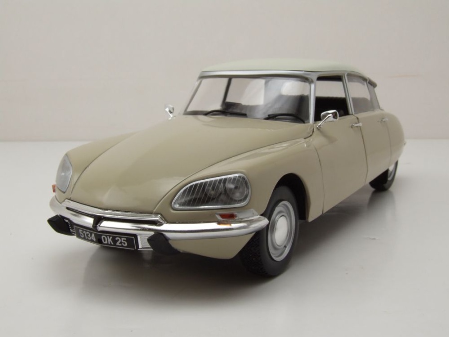 Citroen DS 1972 beige Modellauto 1:18 Solido