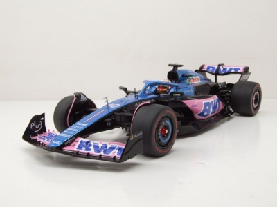Alpine A523 Formel 1 #10 Niederlande GP 2023 schwarz blau...