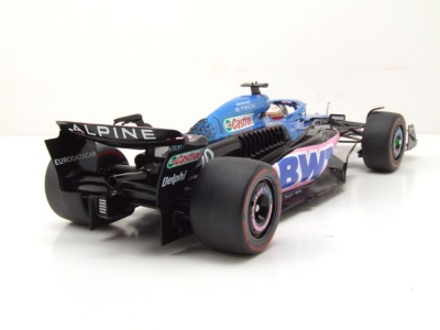 Alpine A523 Formel 1 #10 Niederlande GP 2023 schwarz blau...