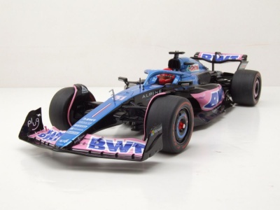 Alpine A523 Formel 1 #31 Monaco GP 2023 schwarz blau Ocon...