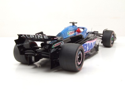 Alpine A523 Formel 1 #31 Monaco GP 2023 schwarz blau Ocon...