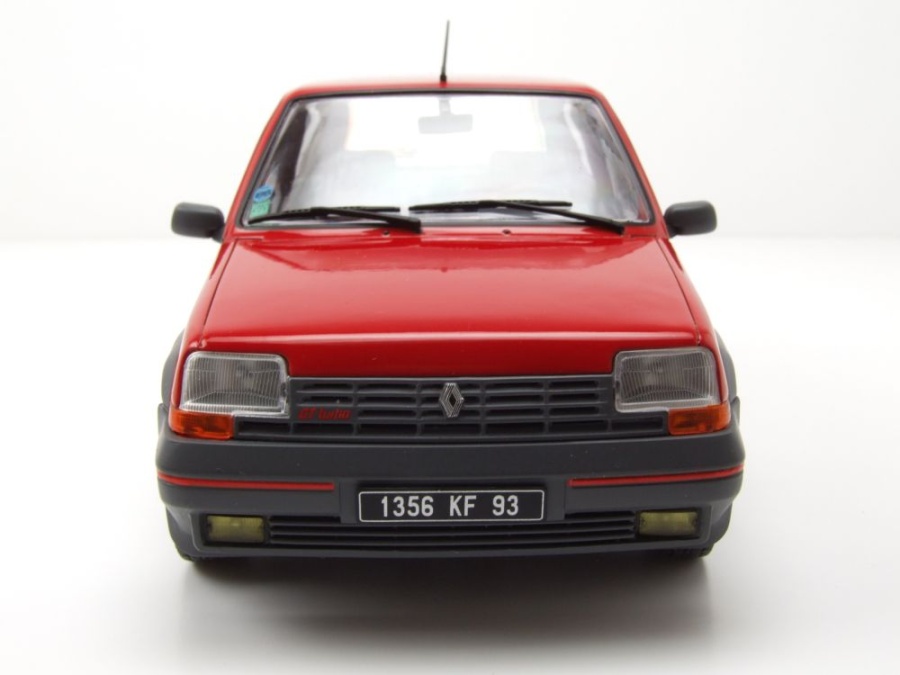 Solido 1/18 Renault 5 GT Turbo MK1 1985 Rouge – Miniature Voiture De Collection Neuve