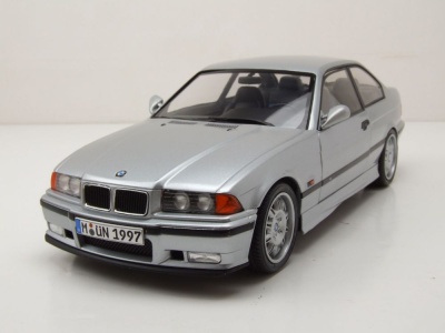 BMW M3 E36 Coupe 1990 silber Modellauto 1:18 Solido