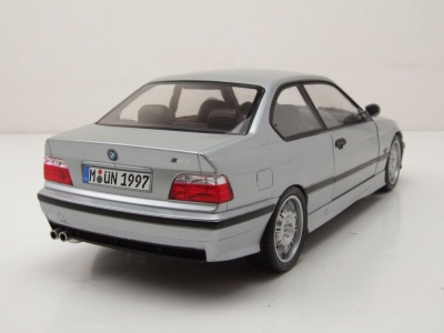 BMW M3 E36 Coupe 1990 silber Modellauto 1:18 Solido