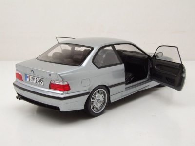 BMW M3 E36 Coupe 1990 silber Modellauto 1:18 Solido
