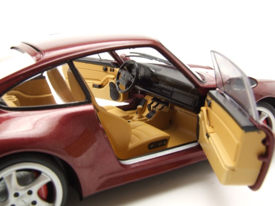 Porsche 911 F II Miniature Solido 1:43 - Couleur Argent, Fabriquée En France