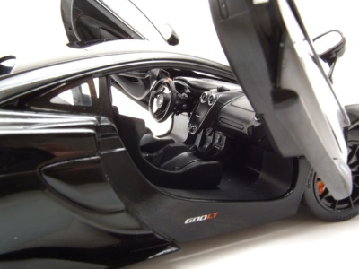 McLaren 600 LT 2018 schwarz Modellauto 1:18 Solido