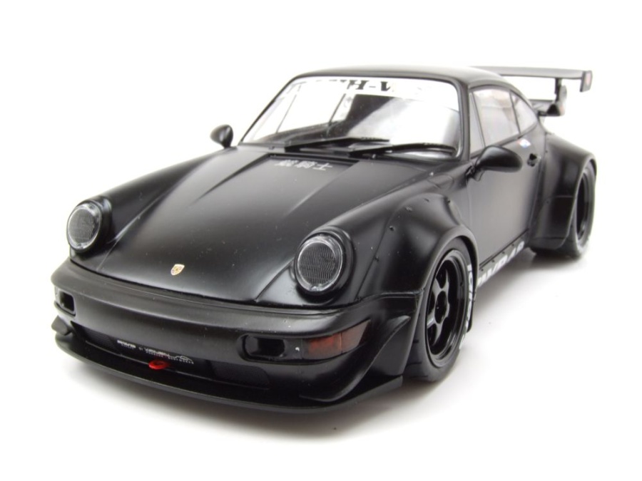 Porsche RWB RAUH-Welt Body Kit Darth Vader 2016 schwarz Modellauto 1:18 Solido