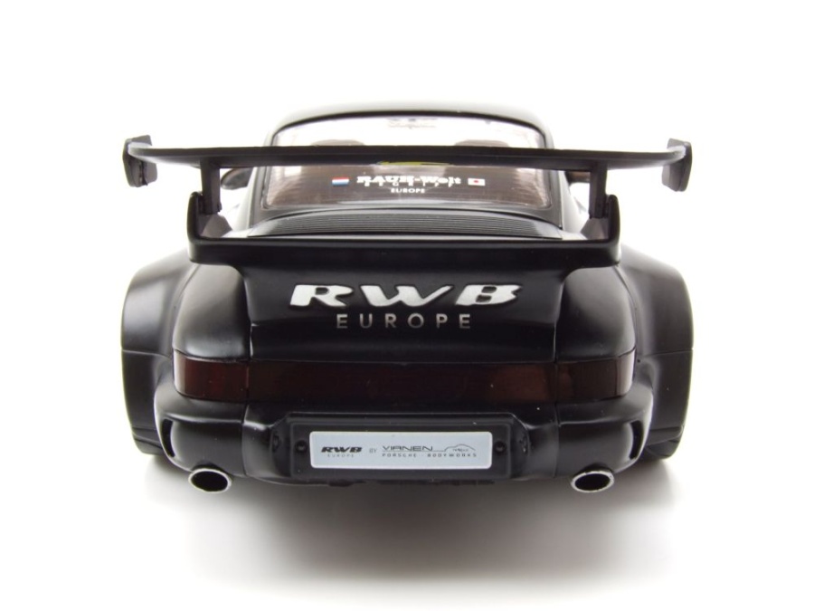 Modellauto Porsche RWB RAUH-Welt Body Kit Darth Vader schwarz 1:18