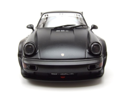 Porsche RWB RAUH-Welt Body Kit Darth Vader 2016 schwarz Modellauto 1:18 Solido