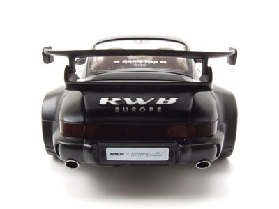Porsche RWB RAUH-Welt Body Kit Darth Vader 2016 schwarz Modellauto 1:18 Solido