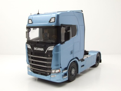 Scania S770 Highline Zugmaschine blau Modellauto 1:24 Solido