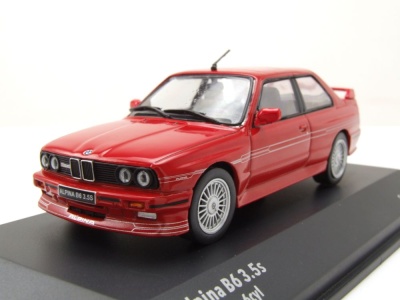 BMW Alpina B6 E30 1990 rot Modellauto 1:43 Solido