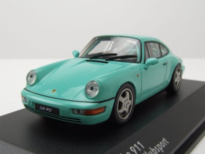 Porsche 911 (964) RS Clubsport 1994 grün Modellauto...