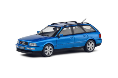 Audi Avant S2 Kombi 1993 blau Modellauto 1:43 Solido