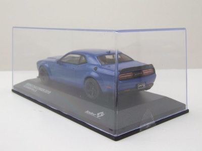 Dodge Challenger SRT Demon 2018 blau metallic Modellauto 1:43 Solido