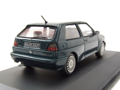 VW Golf 2 Rallye 1989 grün metallic Modellauto 1:43 Solido