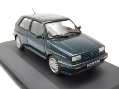 VW Golf 2 Rallye 1989 grün metallic Modellauto 1:43 Solido