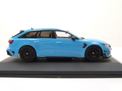 Audi Abt RS6-R Avant Kombi 2022 blau Modellauto 1:43 Solido