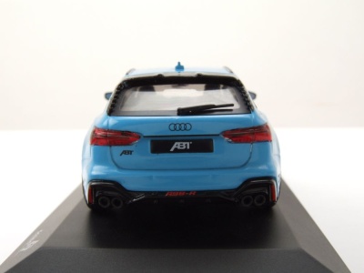 Audi Abt RS6-R Avant Kombi 2022 blau Modellauto 1:43 Solido