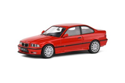 BMW M3 Coupe E36 1999 rot Modellauto 1:43 Solido