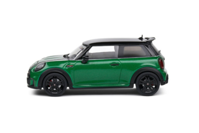 Mini John Cooper Works 2023 grün metallic Modellauto...