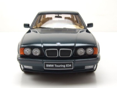BMW 5er Touring Kombi E34 1996 grün metallic Modellauto 1:18 Triple9