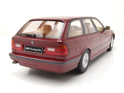 BMW 5er Touring Kombi E34 1996 rot metallic Modellauto 1:18 Triple9