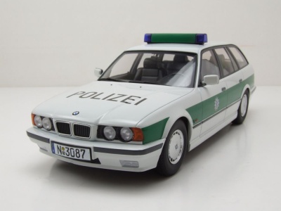 BMW 5er Touring Kombi E34 Polizei 1996 grün...