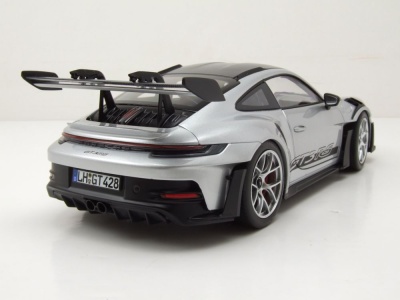 Porsche 911 GT3 RS Weissach Package 2022 silber...