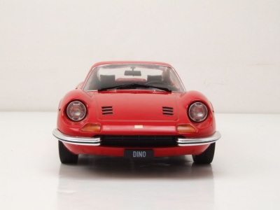 Ferrari Dino 246 GT 1969 rot Modellauto 1:18 MCG