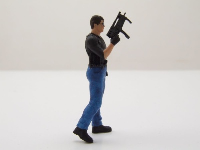 Figur Sylvester Stallone Film Cobra für 1:43 Modelle Cartrix