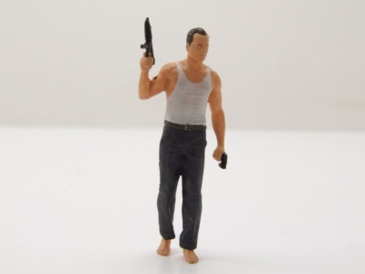 Figur Bruce Willis Film Stirb Langsam für 1:43 Modelle Cartrix