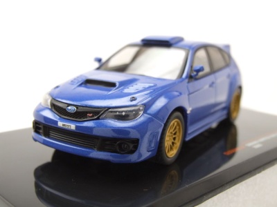 Subaru Impreza WRC STI 2009 blau Modellauto 1:43 ixo models