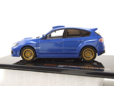 Subaru Impreza WRC STI 2009 blau Modellauto 1:43 ixo models