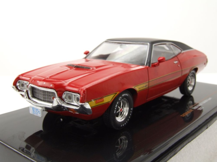 アメリカカーコレクションの1/43スケール Ford GranTorino ALTAYA FORD GRAN TORINO SPORT 1972 1/43 | eBay