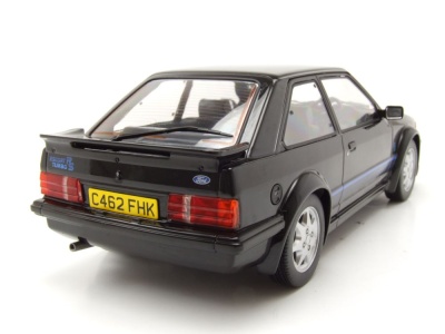 Ford Escort RS Turbo 1985 schwarz Modellauto 1:18 MCG
