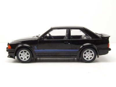 Ford Escort RS Turbo 1985 schwarz Modellauto 1:18 MCG