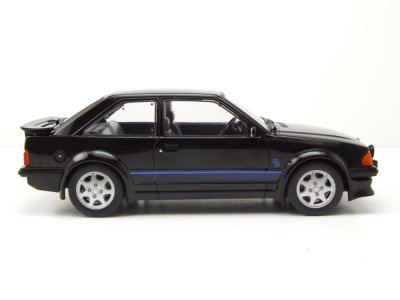 Ford Escort RS Turbo 1985 schwarz Modellauto 1:18 MCG