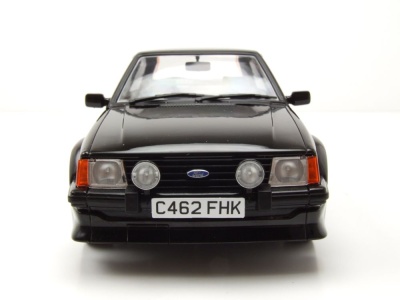 Ford Escort RS Turbo 1985 schwarz Modellauto 1:18 MCG