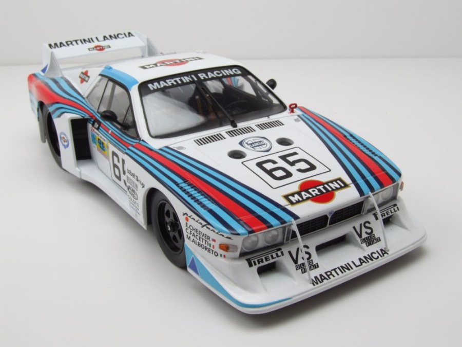 Lancia Beta Montecarlo GR5 N°65 – 24h Du Mans 1981 – Alboreto – MCG 1/18 – Miniature Neuve MCG18812R
