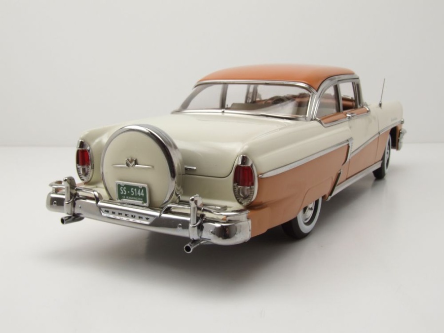 Modellauto Mercury Montclair Hardtop 1956 weiß 1:18 Sun Star bei