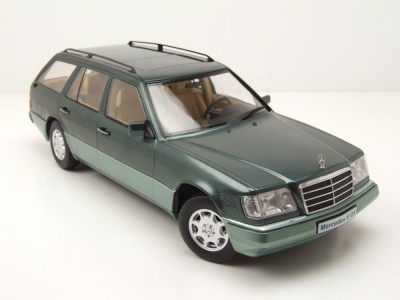 Mercedes E-Klasse T-Modell Kombi S124 1995 grün metallic Modellauto 1:18 Triple9