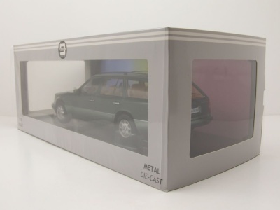 Mercedes E-Klasse T-Modell Kombi S124 1995 grün metallic Modellauto 1:18 Triple9