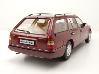 Mercedes E-Klasse T-Modell Kombi S124 1995 rot Modellauto...