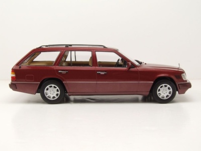 Mercedes E-Klasse T-Modell Kombi S124 1995 rot Modellauto 1:18 Triple9